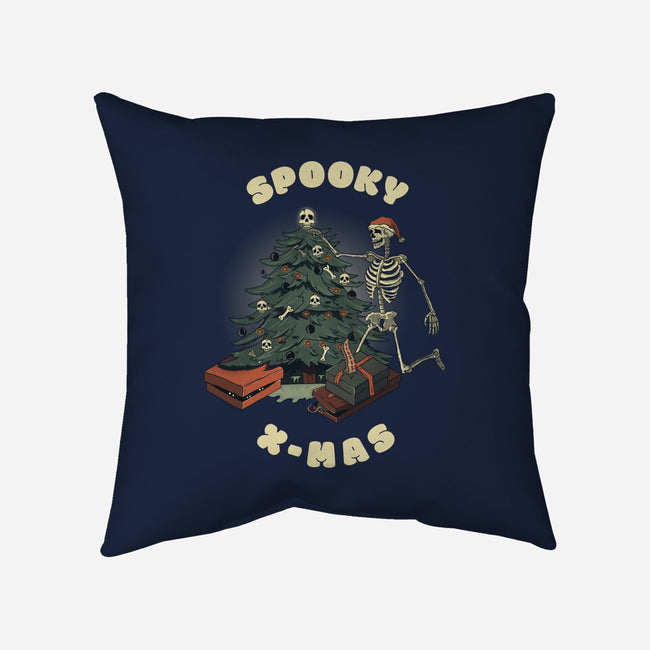 Spooky Xmas-None-Non-Removable Cover w Insert-Throw Pillow-Claudia