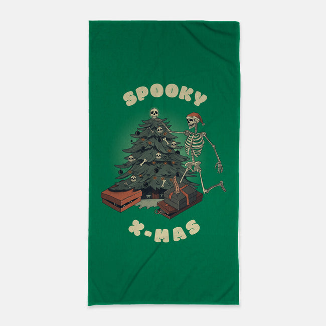 Spooky Xmas-None-Beach-Towel-Claudia