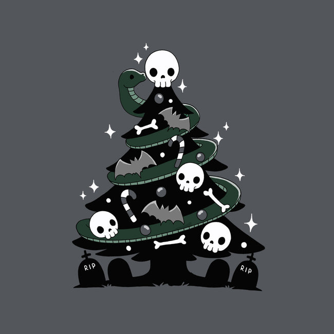 Creepy Christmas Tree-Womens-V-Neck-Tee-Vallina84