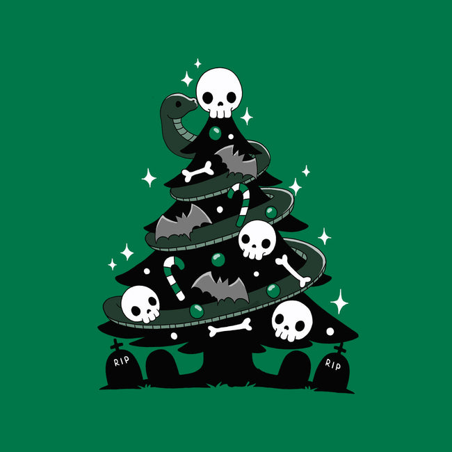 Creepy Christmas Tree-Unisex-Zip-Up-Sweatshirt-Vallina84