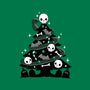 Creepy Christmas Tree-Unisex-Basic-Tee-Vallina84