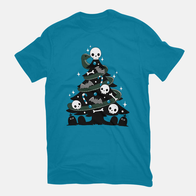 Creepy Christmas Tree-Mens-Premium-Tee-Vallina84
