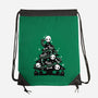 Creepy Christmas Tree-None-Drawstring-Bag-Vallina84