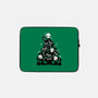 Creepy Christmas Tree-None-Zippered-Laptop Sleeve-Vallina84