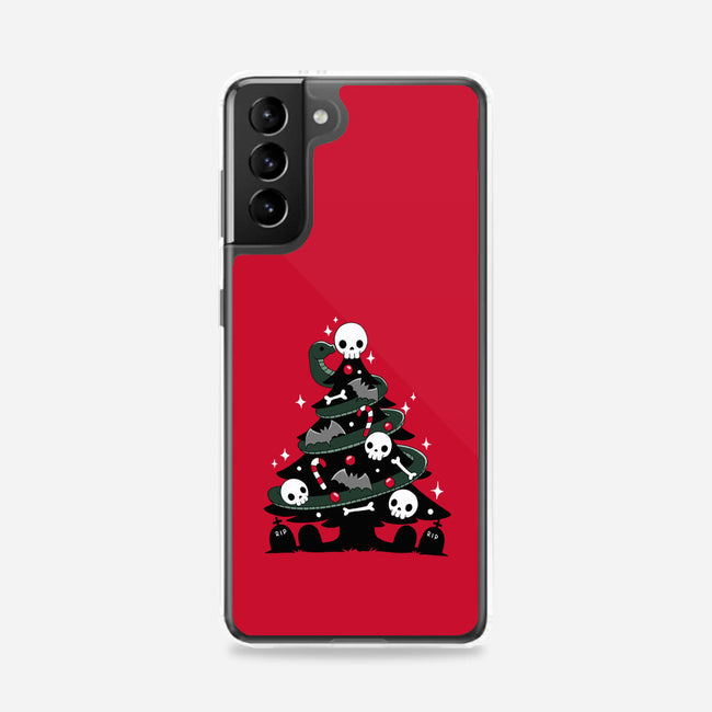 Creepy Christmas Tree-Samsung-Snap-Phone Case-Vallina84