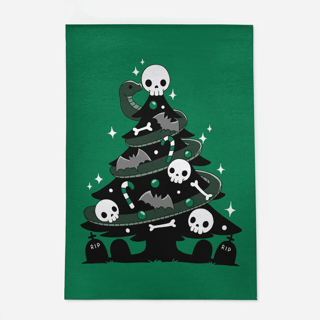 Creepy Christmas Tree-None-Indoor-Rug-Vallina84