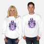 The Sisters Fight-Unisex-Crew Neck-Sweatshirt-nickzzarto