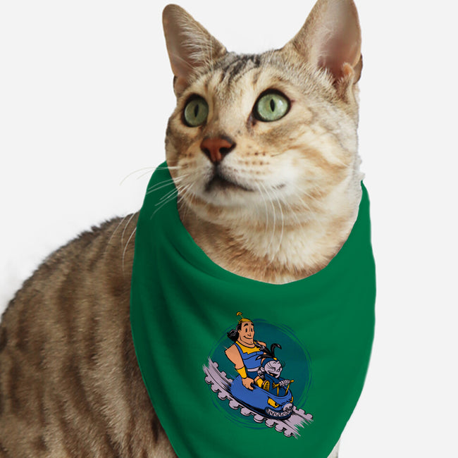 Emperor New Rollercoaster-Cat-Bandana-Pet Collar-Studio Mootant