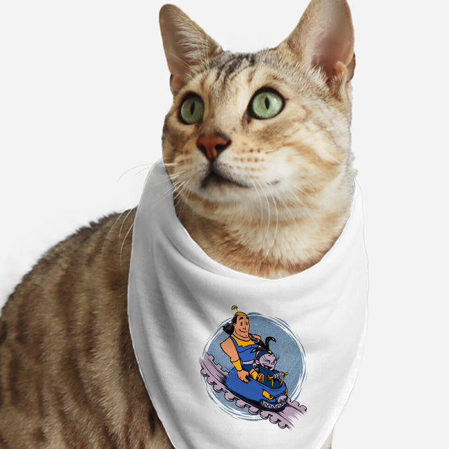 Emperor New Rollercoaster-Cat-Bandana-Pet Collar-Studio Mootant