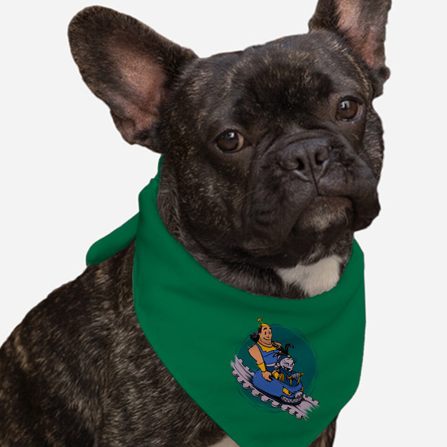 Emperor New Rollercoaster-Dog-Bandana-Pet Collar-Studio Mootant