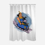 Emperor New Rollercoaster-None-Polyester-Shower Curtain-Studio Mootant