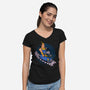 Emperor New Rollercoaster-Womens-V-Neck-Tee-Studio Mootant