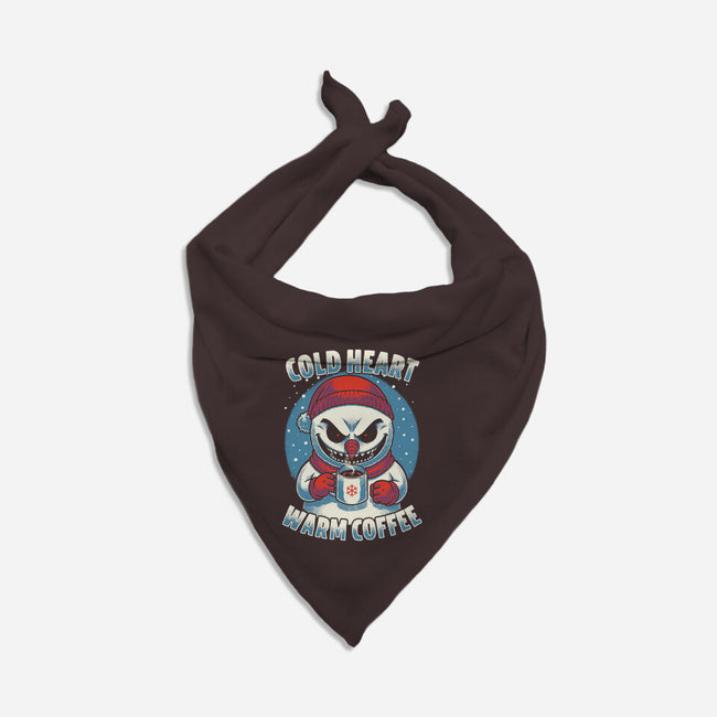 Snowman Evil Coffee-Cat-Bandana-Pet Collar-Studio Mootant