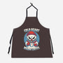 Snowman Evil Coffee-Unisex-Kitchen-Apron-Studio Mootant