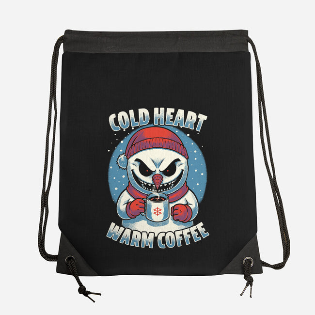 Snowman Evil Coffee-None-Drawstring-Bag-Studio Mootant