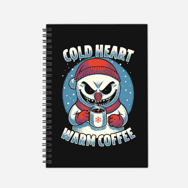 Snowman Evil Coffee-None-Dot Grid-Notebook-Studio Mootant