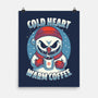 Snowman Evil Coffee-None-Matte-Poster-Studio Mootant