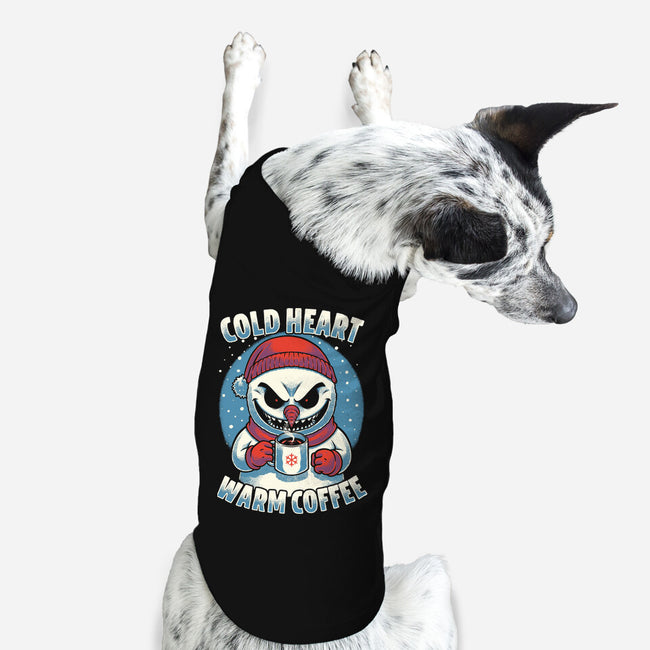 Snowman Evil Coffee-Dog-Basic-Pet Tank-Studio Mootant