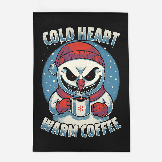 Snowman Evil Coffee-None-Outdoor-Rug-Studio Mootant