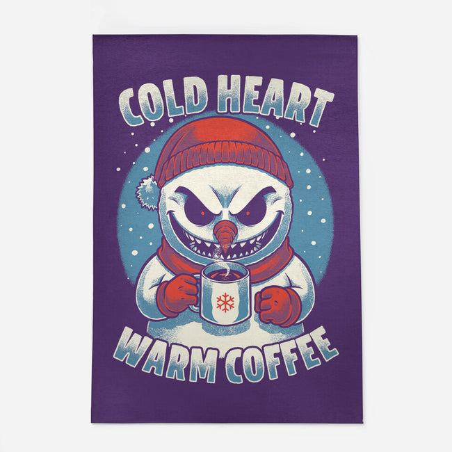 Snowman Evil Coffee-None-Outdoor-Rug-Studio Mootant