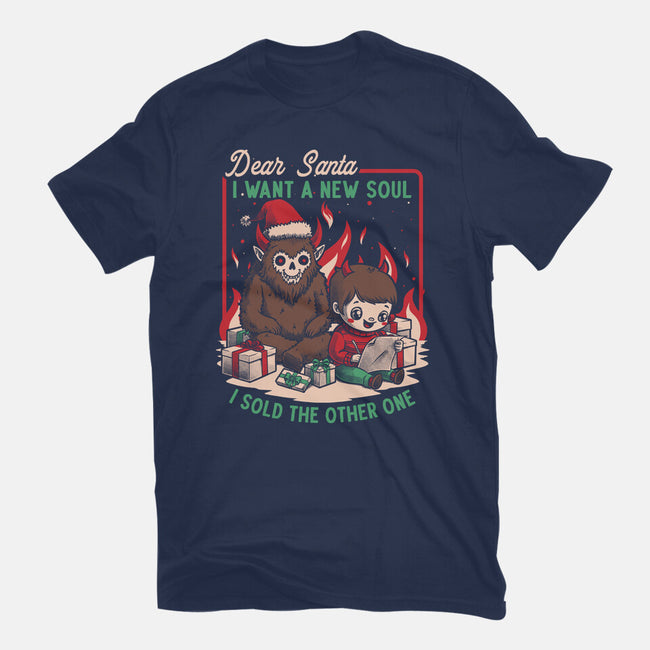 Christmas Demon Pact-Womens-Fitted-Tee-Studio Mootant