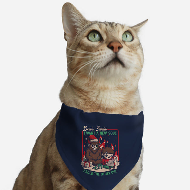 Christmas Demon Pact-Cat-Adjustable-Pet Collar-Studio Mootant