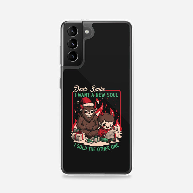 Christmas Demon Pact-Samsung-Snap-Phone Case-Studio Mootant