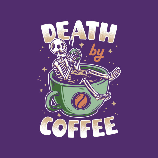 Death By Coffee-Womens-Racerback-Tank-Olipop