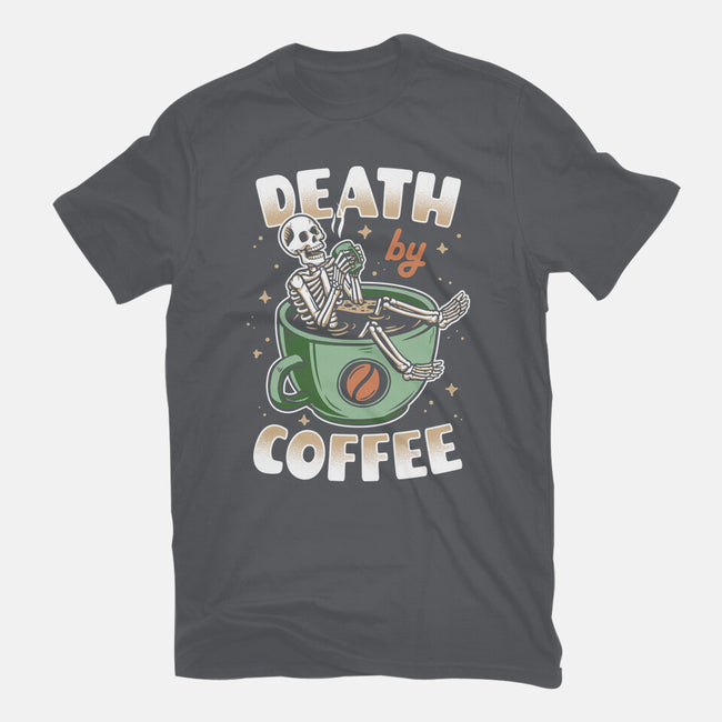 Death By Coffee-Mens-Basic-Tee-Olipop