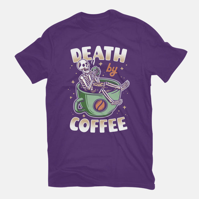 Death By Coffee-Mens-Basic-Tee-Olipop