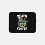 Death By Coffee-None-Zippered-Laptop Sleeve-Olipop