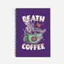 Death By Coffee-None-Dot Grid-Notebook-Olipop