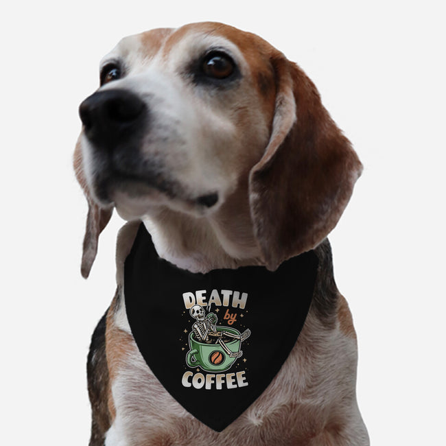 Death By Coffee-Dog-Adjustable-Pet Collar-Olipop