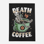 Death By Coffee-None-Outdoor-Rug-Olipop