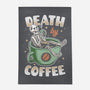 Death By Coffee-None-Outdoor-Rug-Olipop