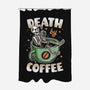 Death By Coffee-None-Polyester-Shower Curtain-Olipop