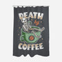 Death By Coffee-None-Polyester-Shower Curtain-Olipop