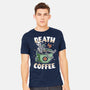 Death By Coffee-Mens-Heavyweight-Tee-Olipop