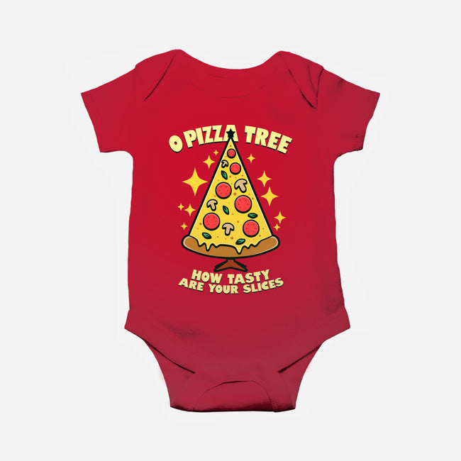 O Pizza Tree-Baby-Basic-Onesie-Boggs Nicolas
