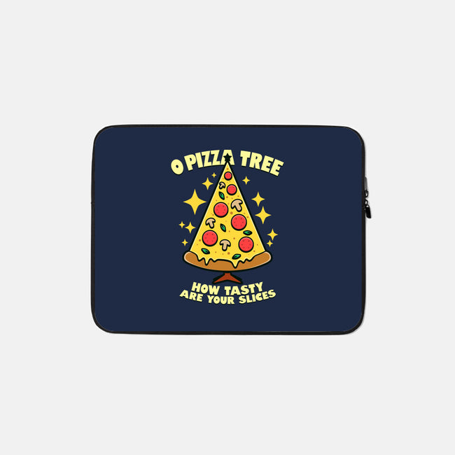 O Pizza Tree-None-Zippered-Laptop Sleeve-Boggs Nicolas