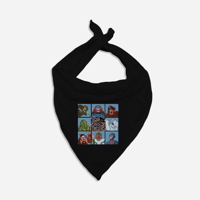 Spooky Bunch-Cat-Bandana-Pet Collar-Skullpy