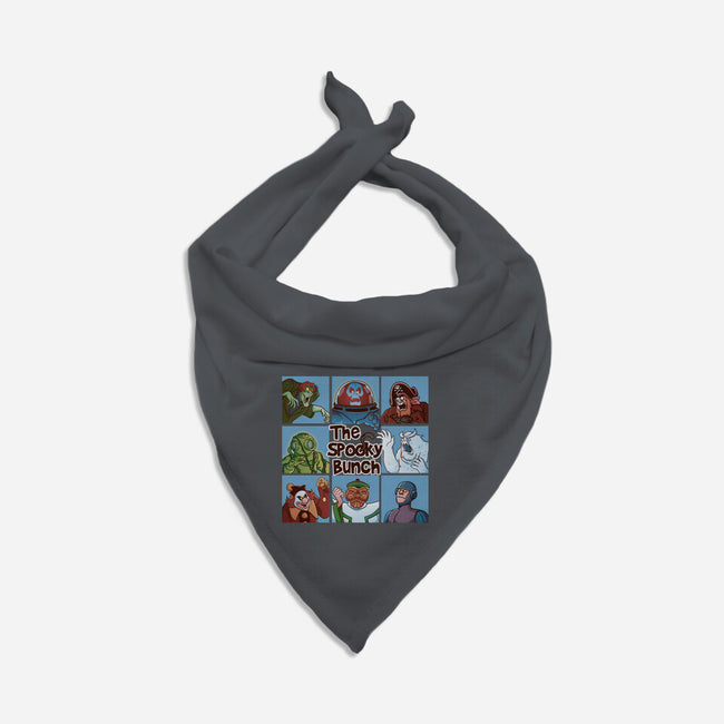 Spooky Bunch-Dog-Bandana-Pet Collar-Skullpy