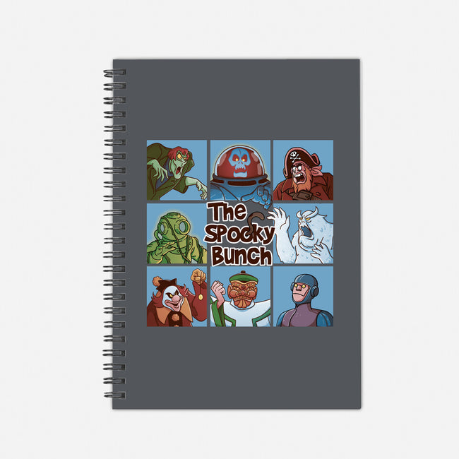 Spooky Bunch-None-Dot Grid-Notebook-Skullpy