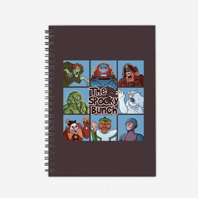 Spooky Bunch-None-Dot Grid-Notebook-Skullpy