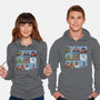 Spooky Bunch-Unisex-Pullover-Sweatshirt-Skullpy