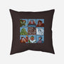 Spooky Bunch-None-Non-Removable Cover w Insert-Throw Pillow-Skullpy