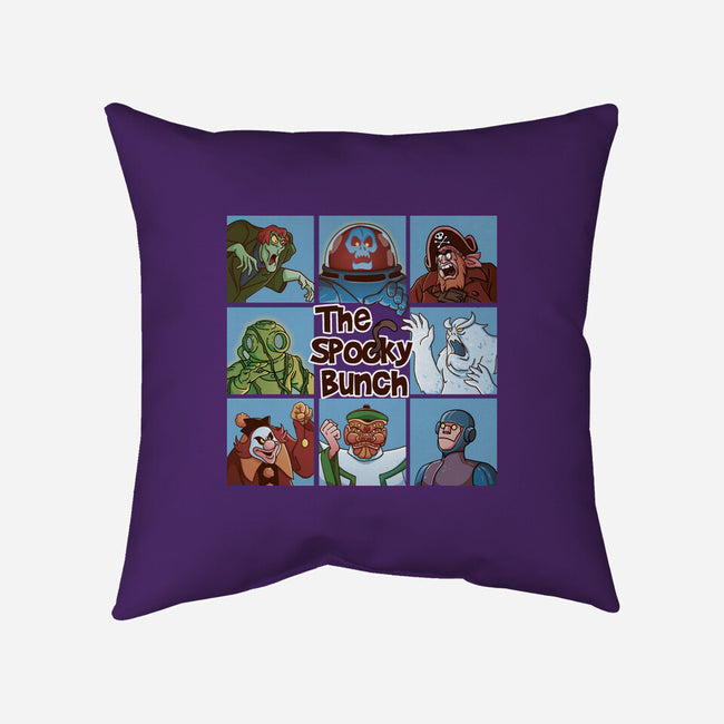 Spooky Bunch-None-Non-Removable Cover w Insert-Throw Pillow-Skullpy