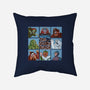 Spooky Bunch-None-Removable Cover w Insert-Throw Pillow-Skullpy