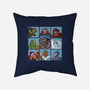 Spooky Bunch-None-Removable Cover-Throw Pillow-Skullpy