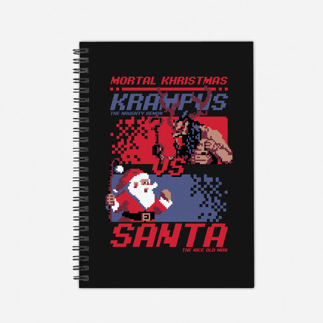 Christmas Fight-None-Dot Grid-Notebook-Studio Mootant